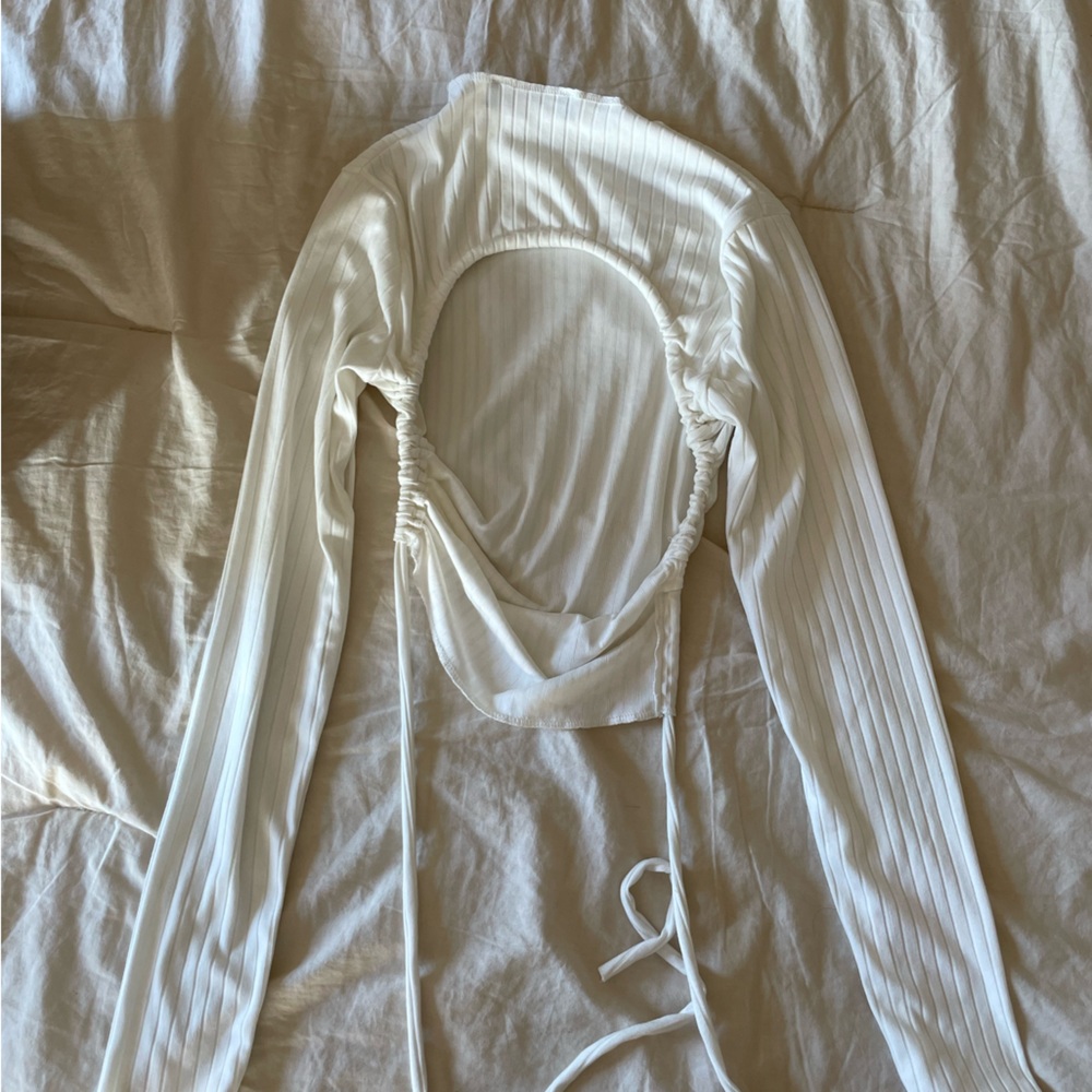 Sorella White Ribbed Set - Picture 6 of 8
